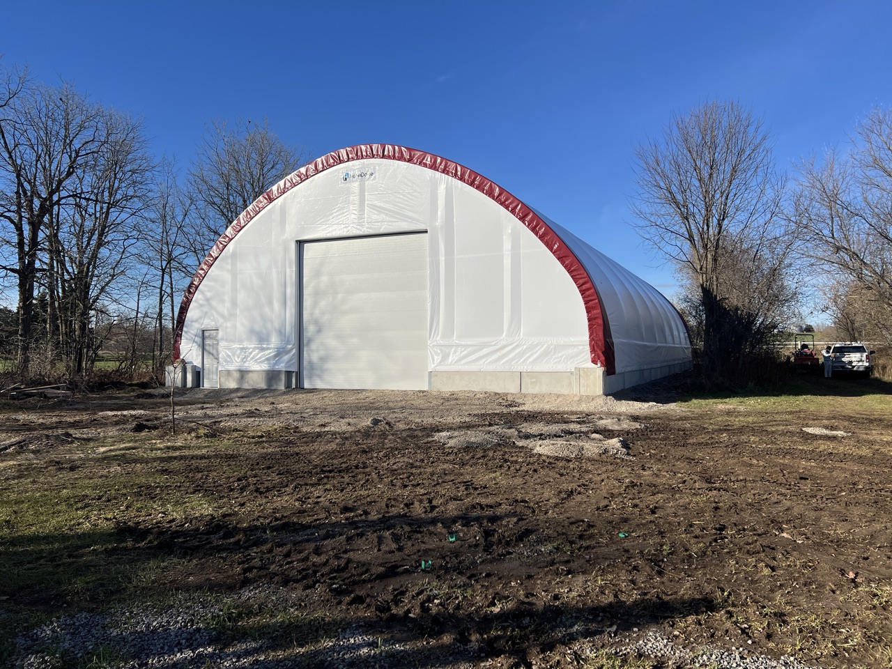 Fabric building repair re-cover Ontario
