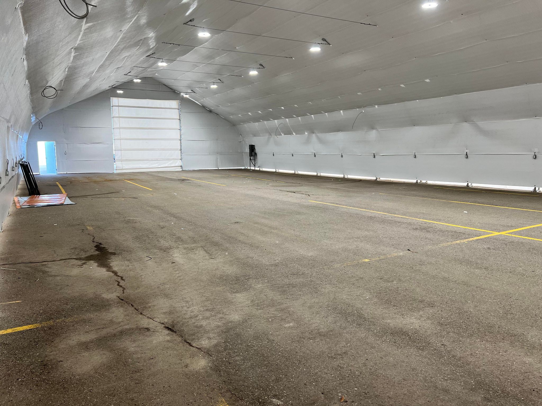 Fabric building insulation interior